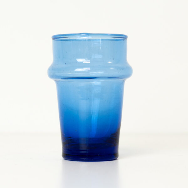 verre soufflé gamme envers beldi bleu s