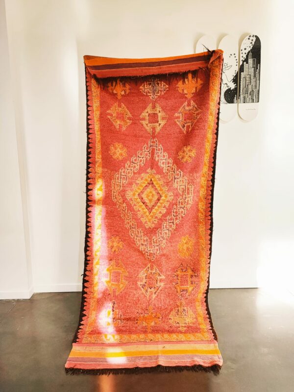 tapis pure laine bohema inspiration vintage