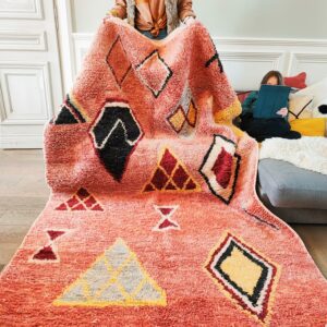 tapis boujaad Ocre beauty