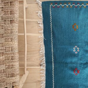 tapis-Kilim-Bleu