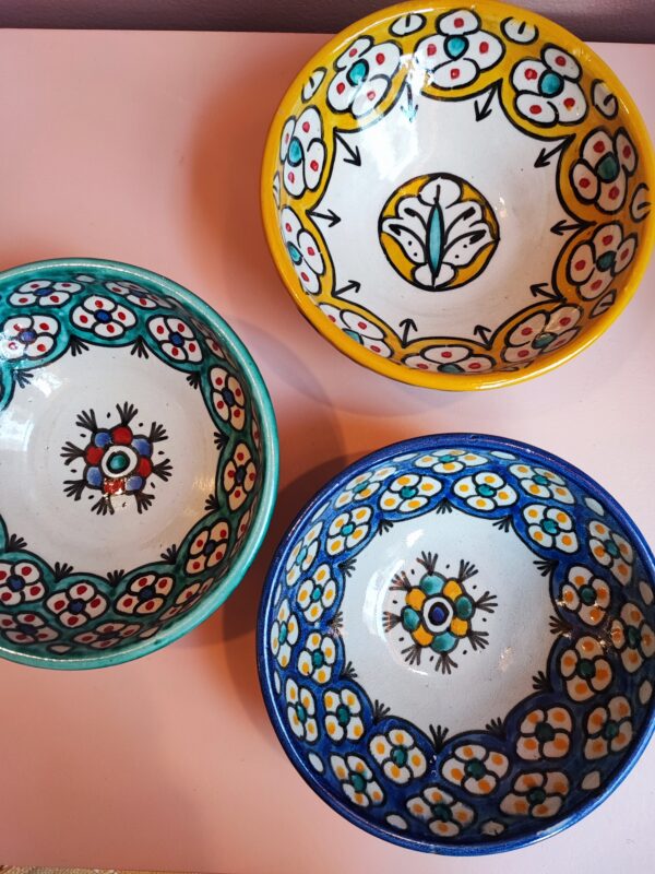 jolis bols en céramique fez multicolores !