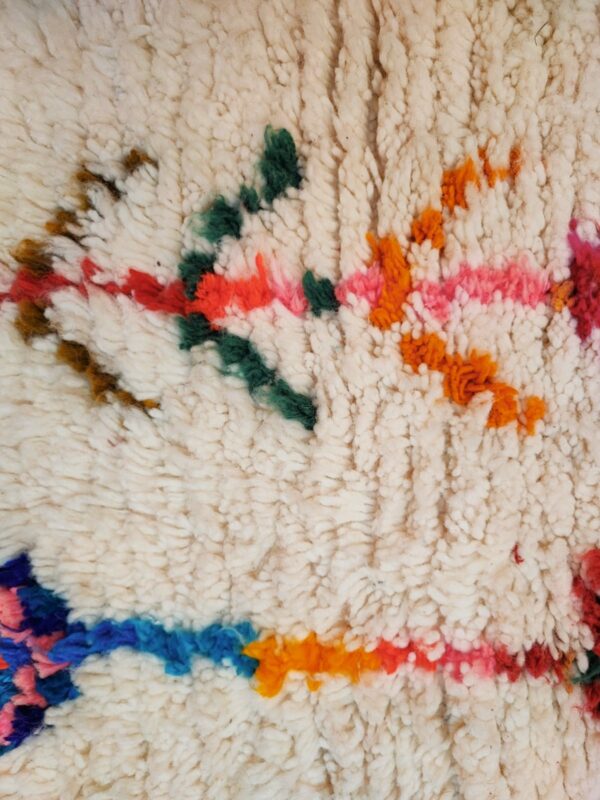tapis béni ouarain Azilal coloré
