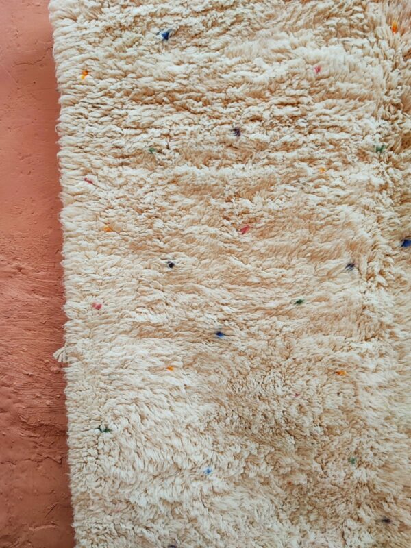 tapis béni ouarain à petits points colorés